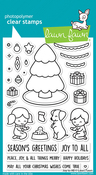 Joy To All Clear Stamps - Lawn Fawn