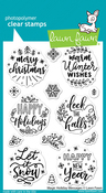 Magic Holiday Messages Clear Stamps - Lawn Fawn