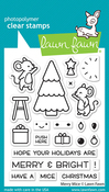 Merry Mice Clear Stamps - Lawn Fawn