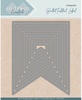 Bullet Fishtail Label - Find It Trading Card Deco Essentials Nesting Cutting Dies
