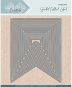Bullet Fishtail Label - Find It Trading Card Deco Essentials Nesting Cutting Dies