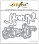 Thanks Buzzword Honey Cuts - Honey Bee Stamps