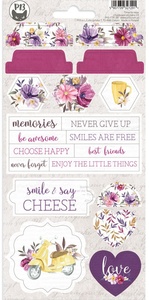 Time To Relax Chipboard Stickers #03 - P13