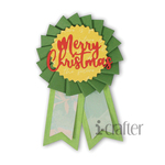 Ribbon Rosette Christmas Add-On - i-Crafter