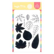 Two-Step Leaves Stamp Set - Waffle Flower Crafts