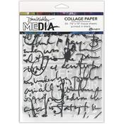 Text Collage Paper - Dina Wakley Media