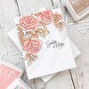 Garden Roses Layering Stencils - Pinkfresh Studio