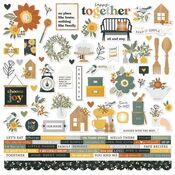 Hearth & Home Cardstock Sticker - Simple Stories