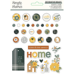 Hearth & Home Decorative Brads - Simple Stories