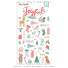 Joyful Puffy Stickers - Cocoa Vanilla Studio