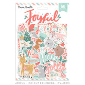 Joyful Die Cut Ephemera - Cocoa Vanilla Studio