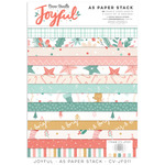 Joyful A5 Paper Stack - Cocoa Vanilla Studio