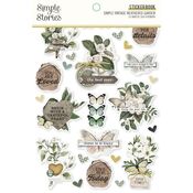 Simple Vintage Weathered Garden Sticker Book - Simple Stories