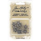 Snowflakes Metal Adornments - Tim Holtz Idea-ology