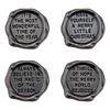 Christmas Metal Quote Seals - Tim Holtz Idea-ology