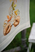 Hedgehogs and Autumn Leaves - Vervaco Stamped Table Runner Cross Stitch Kit 16"X40"