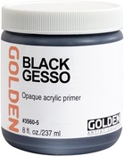 Black Gesso - Golden - 8oz