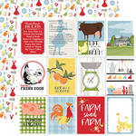 3X4 Journaling Cards Paper - Farmhouse Living - Carta Bella