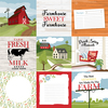 4X4 Journaling Cards Paper - Farmhouse Living - Carta Bella
