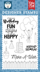 Birthday Fun Stamp Set - Birthday Boy - Echo Park