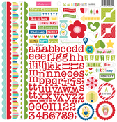 Let Us Adore Him Doohickey Cardstock Stickers - Bella Blvd