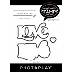 LOVE Word Dies - Say It With Stamps - Photoplay