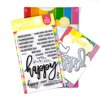 Oversized Happy Combo - Waffle Flower Crafts