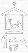 Nativity Silhouette Die-namics - My Favorite Things