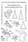 Put the Jolly in the Holidays Clear Stamp - My Favorite Things