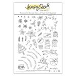 Riding By…Holiday Style 6x8 Stamp Set - Honey Bee Stamps
