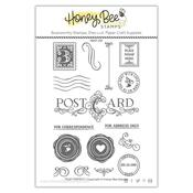 Post Perfect 4x6 Stamp Set - Honey Bee Stamps