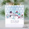Snow Family Like Ours | Honey Cuts - Honey Bee Stamps
