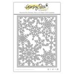 Pierced Fancy Flakes A2 Cover Plate | Honey Cuts - Honey Bee Stamps