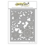 Fancy Flakes A2 Cover Plate  | Honey Cuts - Honey Bee Stamps