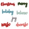 Bitty Buzzwords: Holiday | Honey Cuts - Honey Bee Stamps
