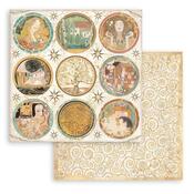 Rounds Paper - Klimt - Stamperia