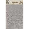 Tree Pattern Greyboard - Klimt - Stamperia