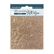 The Tree Of Life Texture Decorative Chips - Klimt - Stamperia