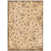 Floral Texture Rice Paper - Lady Vagabond Lifestyle - Stamperia