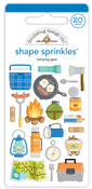 Camping Gear Shape Sprinkles - Doodlebug