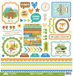 Great Outdoors This & That Sticker Sheet - Doodlebug