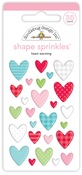Heart Warming Shape Sprinkles - Doodlebug
