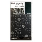 Black With Dots Dylusions Dyalog Insert Book
