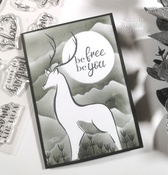 Be You - Creative Expressions A5 Clear Stamp Set By Bonnita Moaby