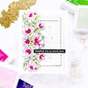 Charming Floral Border Stamp Set - Pinkfresh Studio