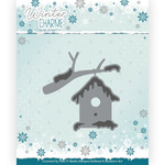 Birdhouse with Snow Die - Winter Charme - Find It Trading