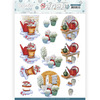 Watering Can Punchout Sheet - Winter Charme - Find It Trading