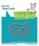 RAWR flip-flop lawn cuts - Lawn Fawn