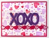 Lots Of Hearts Background Stencils - Lawn Fawn