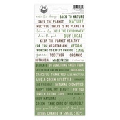 #01 Cardstock Stickers - There Is No Planet B - P13
